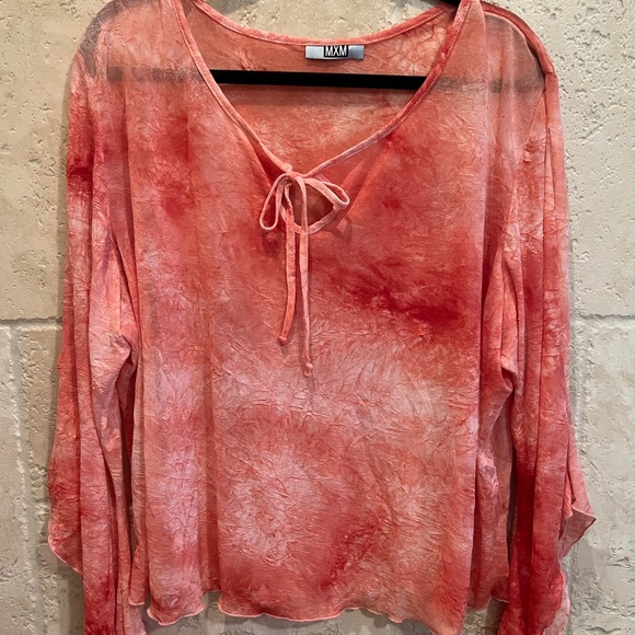 MXM Bohemian/Peasant style blouse, Size 26. - Picture 2 of 5